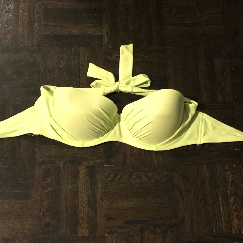 Lime Green Bathing Suit Top